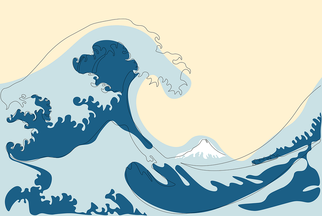 the great wave off kanagawa art 7107112